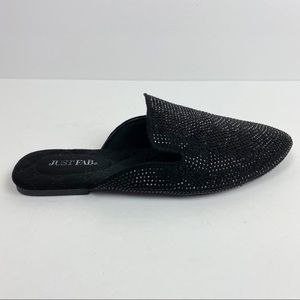 Just Fab • Irina Rhinestone Slipper